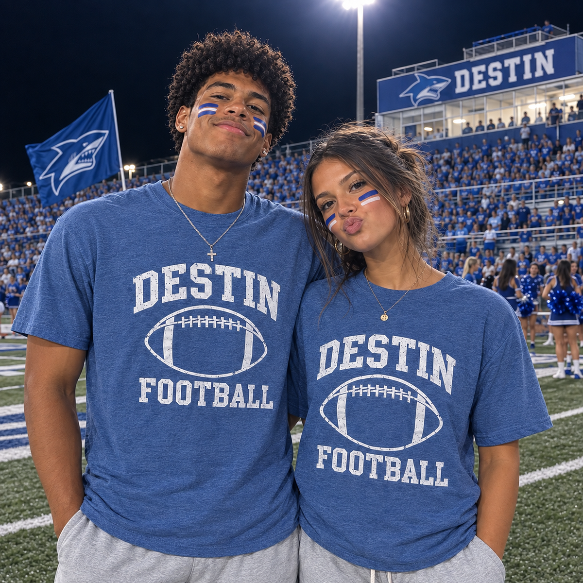 Destin Football SS Shirt