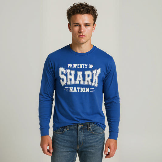 Shark Nation long Sleeve Shirt