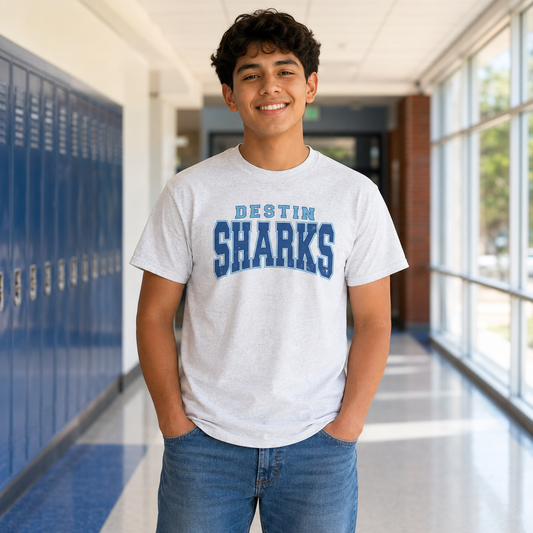 Destin Sharks SS T-shirt