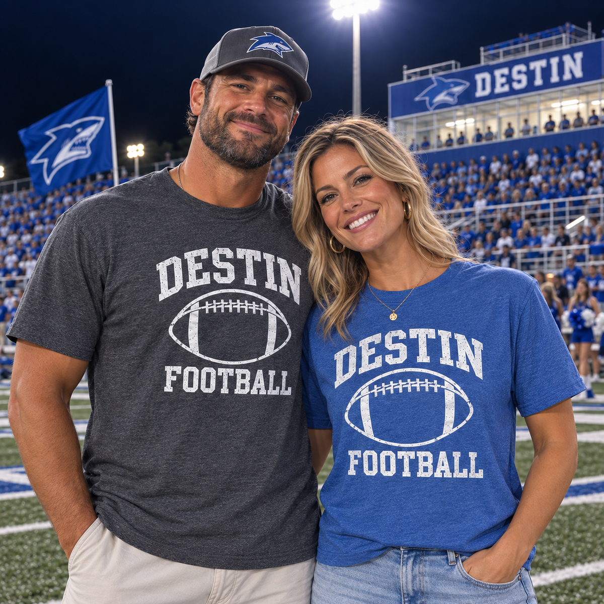 Destin Football SS Shirt
