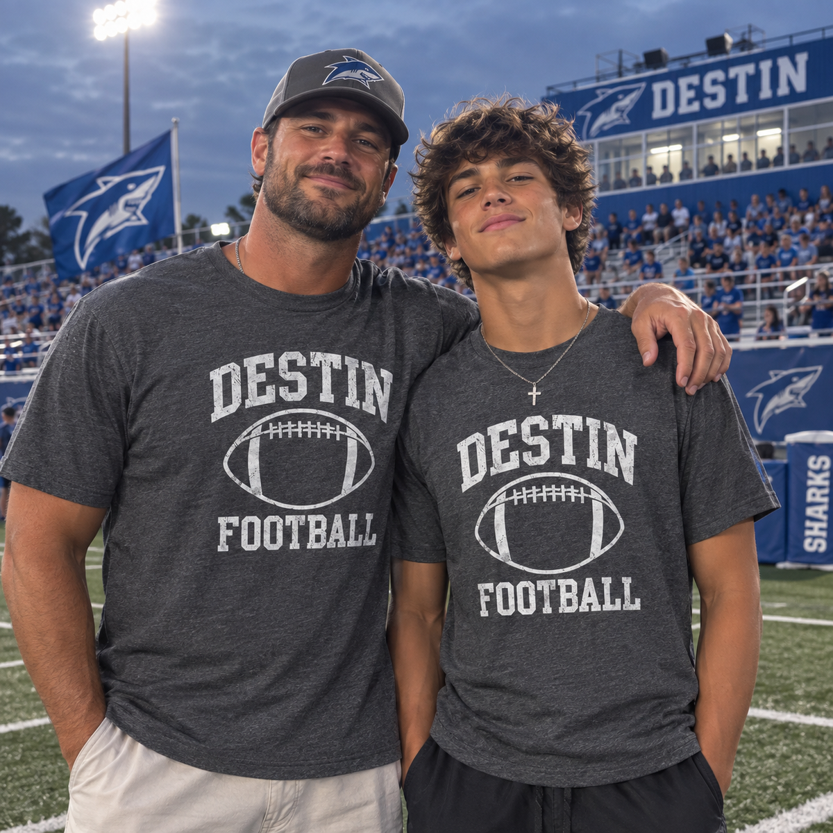 Destin Football SS Shirt